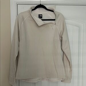 The North Face Off-White Fleece Pullover
